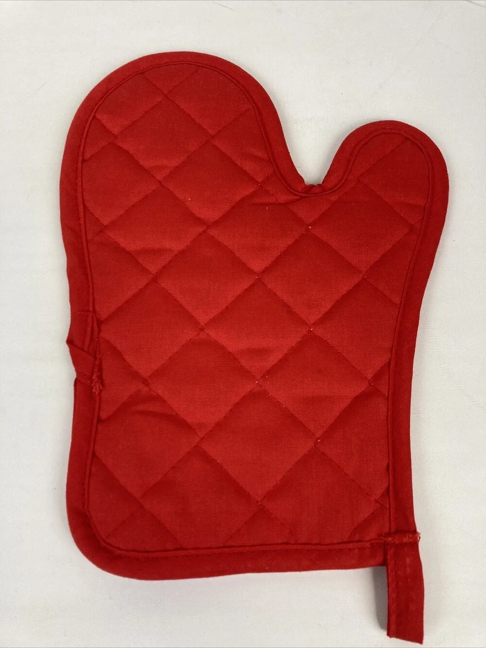 VTG NOS Rainbow Heart Oven Mitt Pot Holder 80s 90s Pride Valentine Love Kitchen